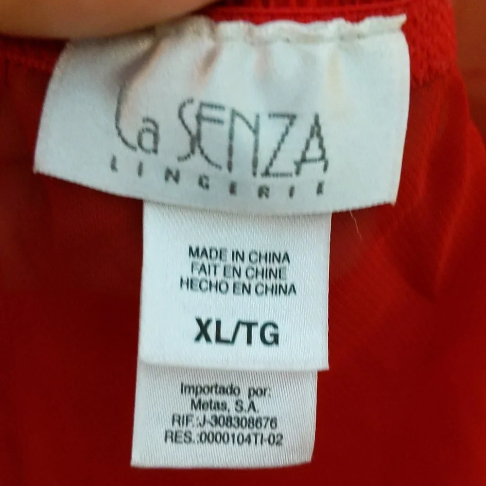 La Senza| Valentine Red Baby Doll Camisole - Picture 5 of 12